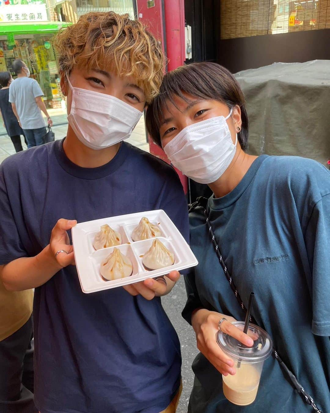 北村菜々美さんのインスタグラム写真 - (北村菜々美Instagram)「中華街の小籠包美味しかった🇨🇳 パーマ懐かしい…🦱 マッシュにしてたらパーマかけたくなって パーマかけてたらマッシュにしたくなる😂😂」4月18日 18時15分 - nanami.k_7