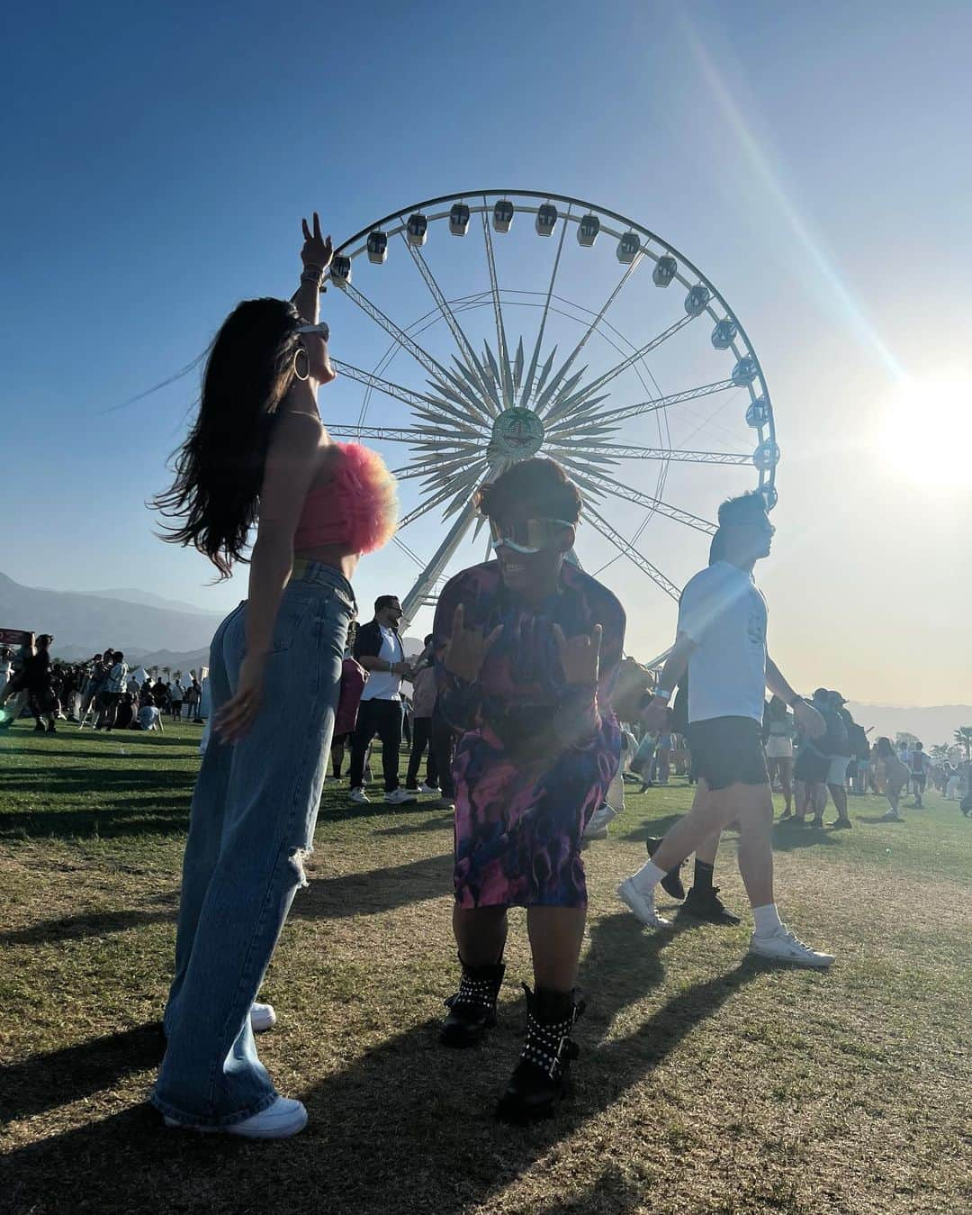 ヨランテ・ヴァン・カスベルヘンさんのインスタグラム写真 - (ヨランテ・ヴァン・カスベルヘンInstagram)「My first Coachella weekend! 💓💓💓💓💓💓💓💓💓💓💓💓💓💓 #Day1」4月18日 18時24分 - yolanthecabau