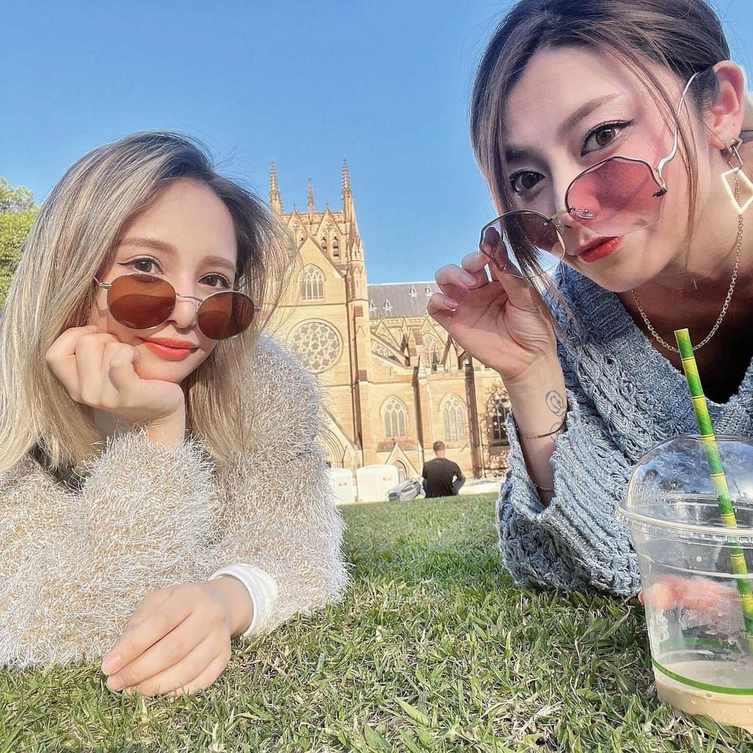 冴木エリカのインスタグラム：「⁡ ⁡ ⁡ Sydney🇦🇺🐨 ⁡ ⁡ 教会に行ってアーメンして 沢山色んなものを見て自然に触れて 心洗われた🥹 ⁡ ⁡ ⁡  #sydney #australia #観光」