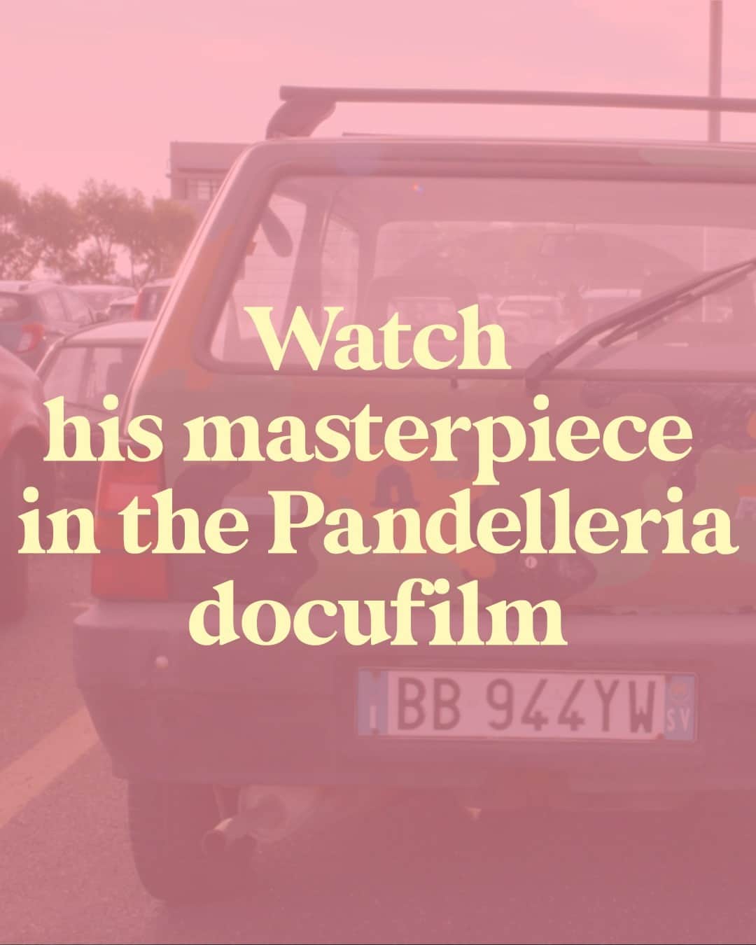 Fiat さんのインスタグラム写真 - (Fiat Instagram)「When a Panda meets Francesco and his can of paint, only a masterpiece can happen. Watch his story in the Pandelleria docufilm. Link in bio. #Pandelleria」4月18日 19時00分 - fiat