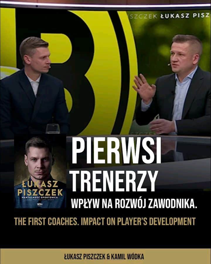 ウカシュ・ピシュチェクのインスタグラム：「Pierwsi trenerzy. Co zawodnik ma po nich w sobie zapamiętane? Sportowcy wspominają często tych, którzy odważyli się wejść w rolę wychowawcy.  Była to kolejna - po rodzicach - ważna osoba w ich życiu, która służyła radą i wsparciem. Inspirowała. Było czuć, że jej zależy. Zaraziła pasją i dała światło na to, jakich wyborów dokonywać, a jakich sytuacji unikać. #MentalnośćSportowca」
