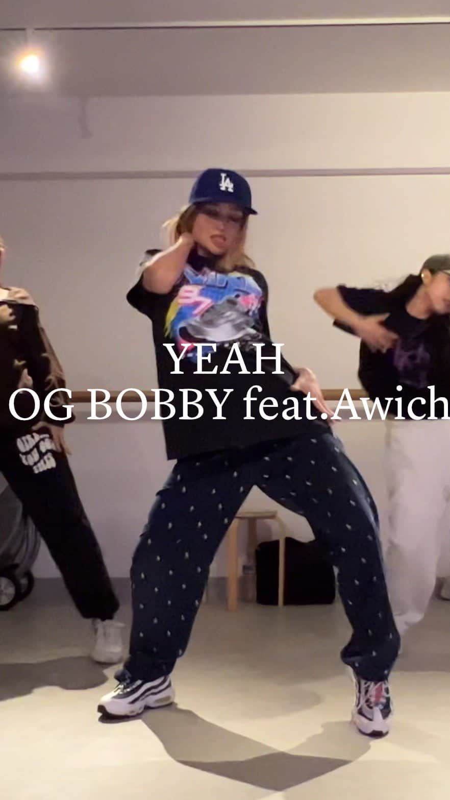 HARUKA MUTOのインスタグラム：「YEAH- OG BOBBY feat. Awich❤️‍🔥 @ogbobbywarner @awich098   Choreography by @haruka_muto   dance wiz @tomone_0707_  @___mana___28 💃  最高にかっこいい曲で。 まだまだ続くよ😈 踊りたい人は金曜14:00〜Noa恵比寿に カモーン🤟🏽  Private Class来てくれた皆ありがとう♡ 一人一人にしっかり伝えれるのでとっても良い 時間になってます🤍  Next Private Class 🟠5/14(日) 15:30〜17:00 at SHIBUYA  次回はslowな感じにしよかなぁ〜 参加希望の方はDM下さい💌 お待ちしてます🤍  #yeah #ogbobby #awich #dance #harukamuto #choreography #610choreo #japan」