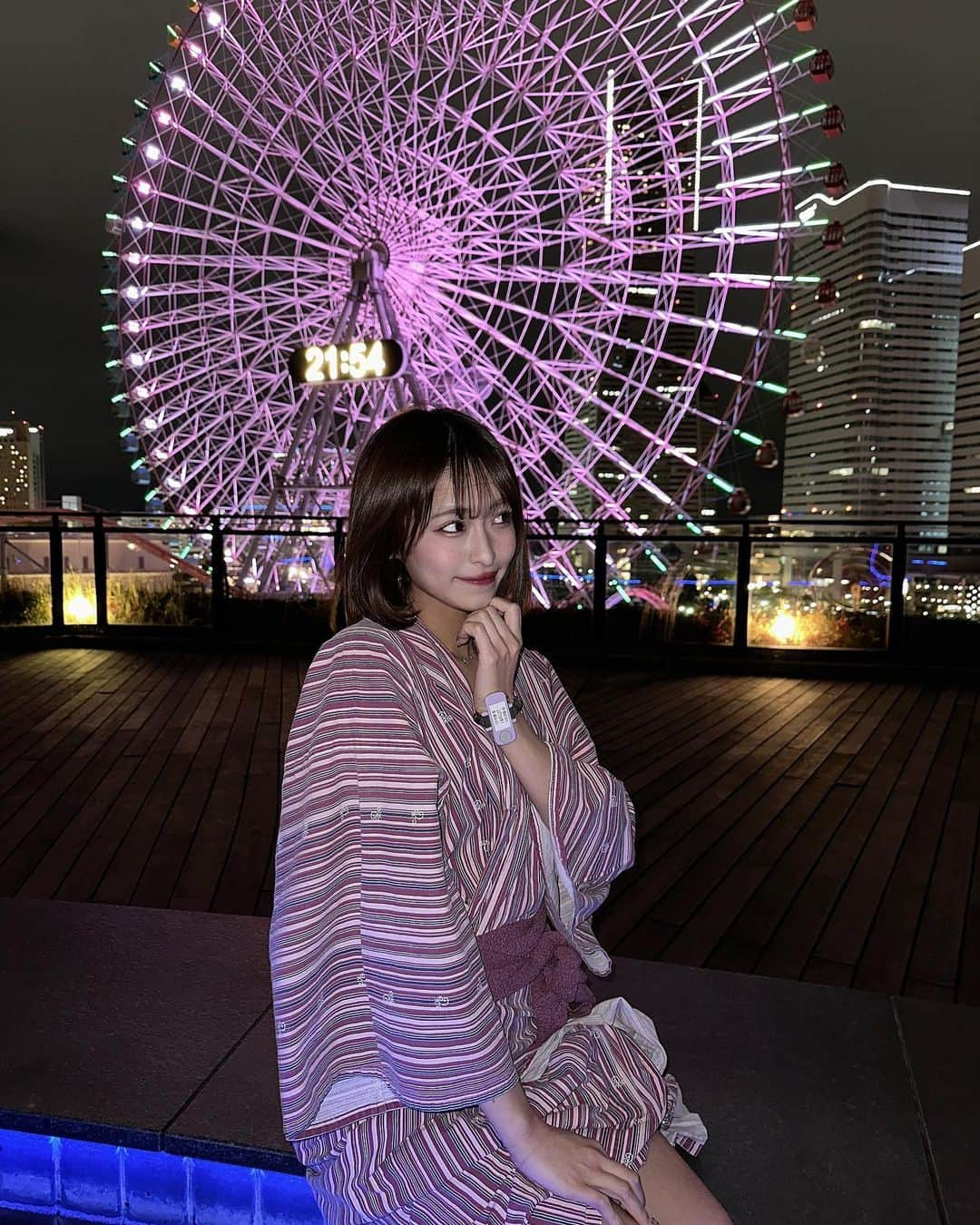 清水里香さんのインスタグラム写真 - (清水里香Instagram)「⁡ ⁡ オフ満喫した♨️ ⁡ ⁡ ⁡ ⁡ ⁡ ⁡ #みなとみらい #万葉倶楽部 #♨️」4月18日 20時50分 - partyyy_chu