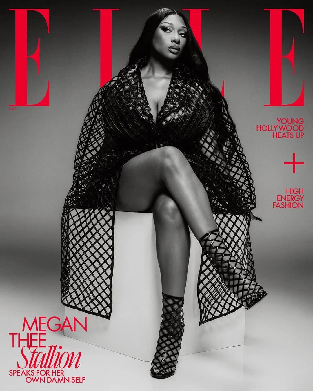 ニーナ・ガルシアのインスタグラム：「@theestallion for @elleusa: “I was once told that you can’t have crucifixion without resurrection, and that statement resonated so deeply with me. This is a rebirth of a happier and healthier me. I’m a survivor and I have—and will continue—to embrace the highs and lows of my journey, ” she says. Read more at the link in bio. — @elleusa Photographer: @adrienneraquel Stylist: @luxurylaw Writer: @theestallion As told to: @freeblackgirl Hair: @tokyostylez @iamchrisaaron Makeup: @rokaelbeauty @opusbeauty Manicure: @cocamichelle Set design: @juliefaravel Production: @thesaintsalome @petty_cash_production」