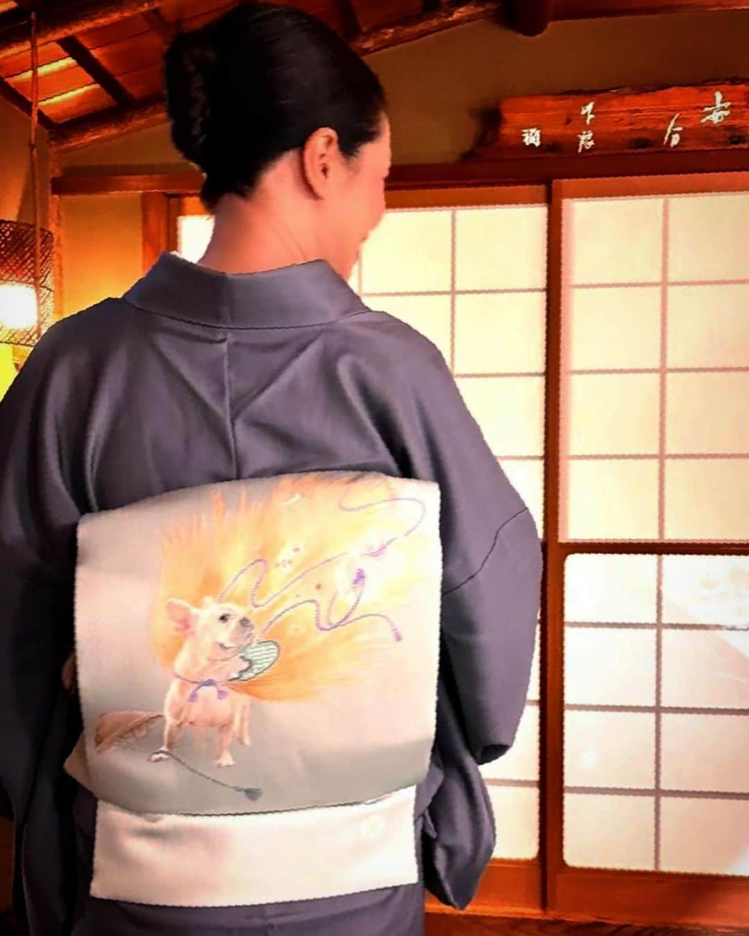 川原亜矢子さんのインスタグラム写真 - (川原亜矢子Instagram)「至福のひととき #kyoto #kamishichiken #historictown  #kimono #上七軒 #和食 #せん田 #美食推薦 #着物 #着物コーデ」4月18日 21時18分 - ayakokawahara