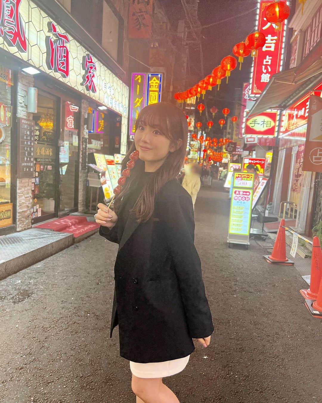 阿部夢梨さんのインスタグラム写真 - (阿部夢梨Instagram)「我喜欢草莓糖🍓♡♡」4月18日 21時14分 - yumeri_abe.official
