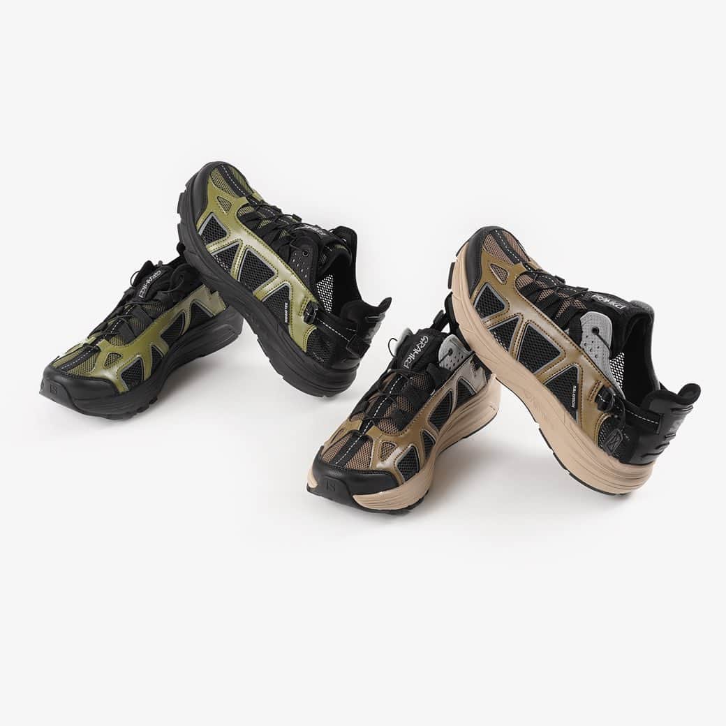 KICKS LAB. [ Tokyo/Japan ]のインスタグラム：「SALOMON l "TECHSONIC FOR GRAMICCI" l Available on the April 20th in Store and Online Store. #KICKSLAB #キックスラボ」
