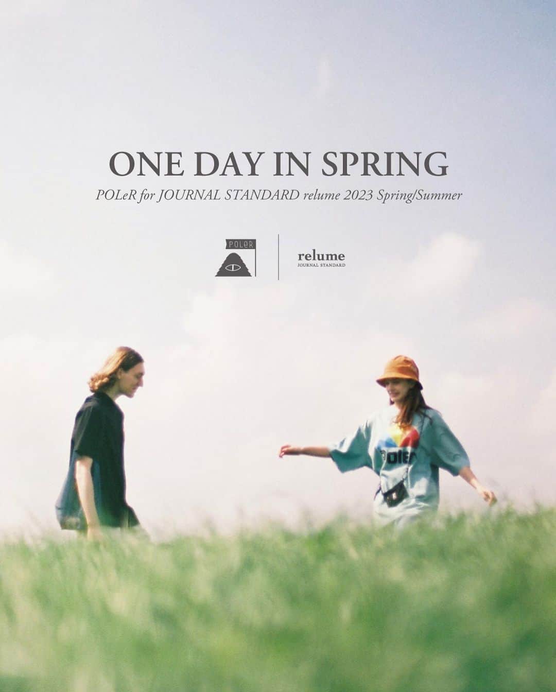 JOURNAL STANDARD relumeさんのインスタグラム写真 - (JOURNAL STANDARD relumeInstagram)「ONE DAY IN SPRING  POLeR for JOURNAL STANDARD relume 2023 Spring/Summer  ■発売日 4/20(木)  ■展開店舗 ジャーナル スタンダード レリューム 全国店舗・各種ECサイト  ・・・・・・・・・・  カラッと乾いた柔らかな日差しと、徐々に暖かくなっていく街の空気。 髪の合間を吹き抜ける風と、空気をはらんで膨らむTシャツ。 冬を乗り越えた動物たちのどこか嬉しげな鳴き声。 少なくなっていく荷物と、軽くなる足取り。  JOURNAL STANDARD relumeとPOLeRがお届けするのは、 春という素晴らしい季節をたっぷり楽しむためのカプセルコレクション。  ・・・・・  今回のコレクションのアイコンアイテムである、 トートバッグにもなるユーティリティチェアを広げれば、ここはもう彼らの楽園。  二人のとある日常を、こっそり覗いてみよう、、、  ・・・・・・・・・・  #POLeR #ポーラー #journalstandardrelume #ジャーナルスタンダードレリューム」4月18日 22時07分 - js_relume