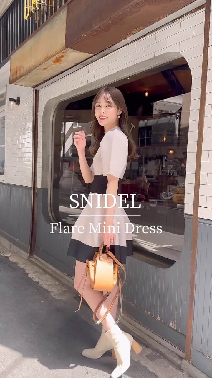 磯田 ひかる(Hikaru Isoda) のインスタグラム：「どこに着ていくんって思ったけど可愛いから良き🫣🩷 一目惚れした @snidel_official のワンピ！  着用アイテムはコメント欄へ▷▶︎▷  —————————— picaru：162cm / 骨格ウェーブ 1st ブライトスプリング 2nd ブライトサマー  大人可愛いスタイルアップコーデ ヘアメイクを合わせた トータルスタイリングを提案🤍  不定期にストーリーで ファッションお悩み相談募集中🥰 ——————————  他の投稿を見る→【@picaruuu】  #usagionline #ウサギオンライン #snidel #スナイデル #celford #セルフォード #フレイアイディー #frayid #デートコーデ #モテコーデ #デート服 #おしゃれさんと繋がりたい #お洒落さんと繋がりたい #大人可愛いコーデ #今日のコーデ #イエベ春 #イエベ春コーデ #骨格ウェーブ #骨格ウェーブコーデ #LOOKBOOK #ルックブック #春服 #春コーデ」