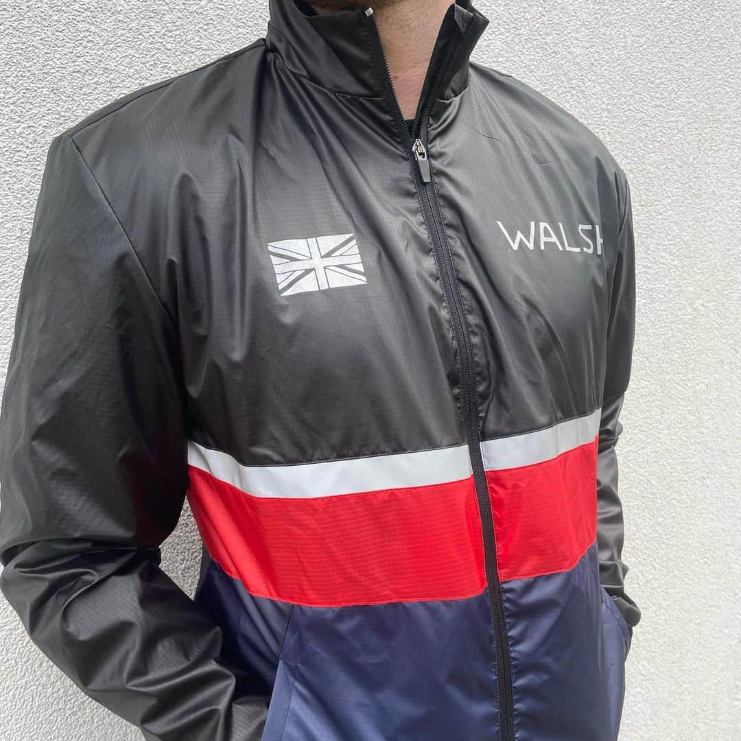 ウォルシュのインスタグラム：「Warm but windy weather days in the Walsh Windbreaker!  #normanwalsh #britishmade #jackets #clothing #madeinuk」