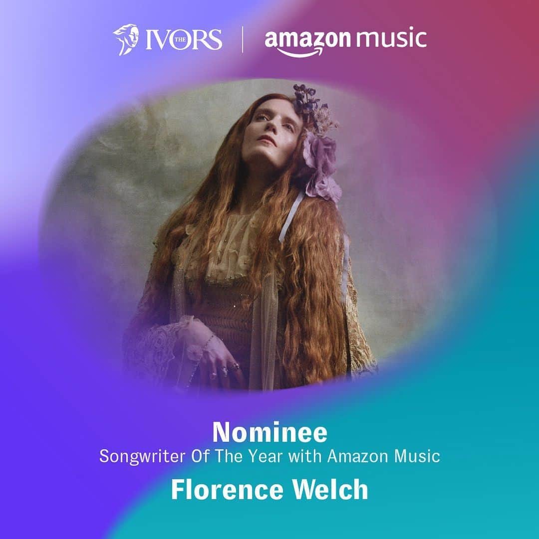 フローレンス・アンド・ザ・マシーンさんのインスタグラム写真 - (フローレンス・アンド・ザ・マシーンInstagram)「Thank you @ivorsacademy🫀 Florence is nominated for 'Songwriter of the Year' at this year's awards, and King is nominated as 'Best Song Musically and Lyrically' @jackantonoff @florence」4月19日 3時05分 - florenceandthemachine