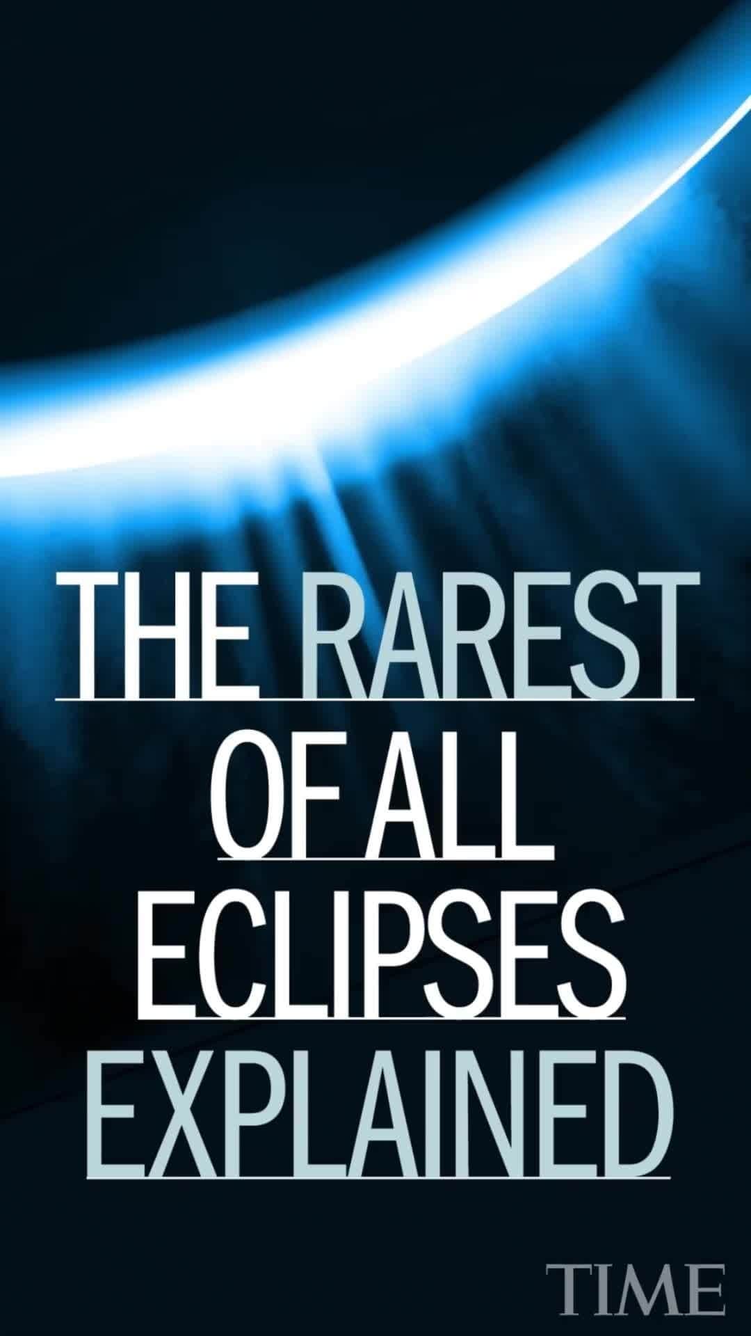 TIME Magazineのインスタグラム：「Everything you need to know about the rare solar eclipse occurring on April 20.」