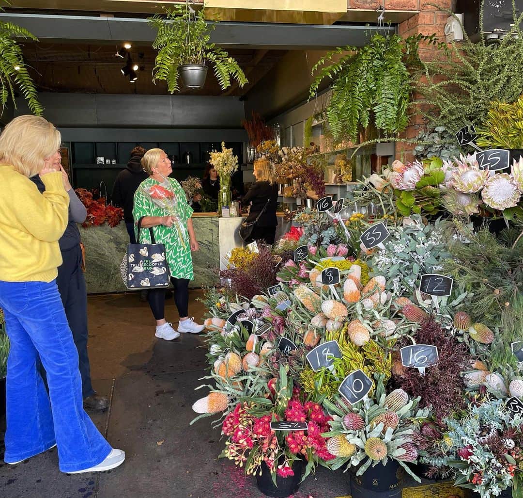 薄田ジュリアのインスタグラム：「☑︎ こちらで良く見かける花（＾ω＾）  一見扱うのが難しそうだけど…可愛い♡  #オーストラリア原産 #wildflowers  #banksia」
