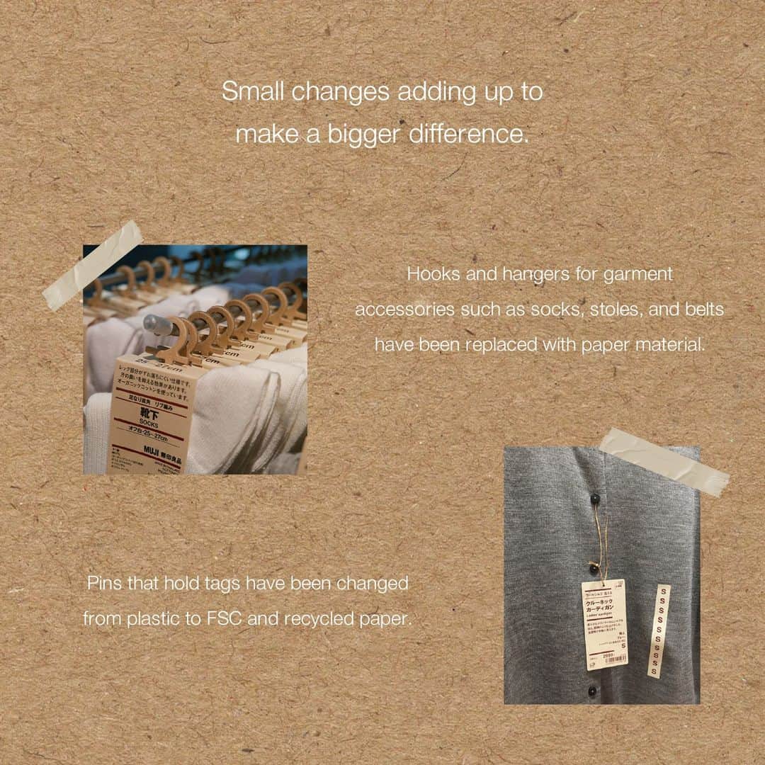 MUJI USAさんのインスタグラム写真 - (MUJI USAInstagram)「Let's talk about packaging 🏷️📦  Keep swiping to learn more about our mission to reduce waste and recycle global resources through our packaging.  #MUJI #MUJIUSA」4月19日 7時01分 - mujiusa