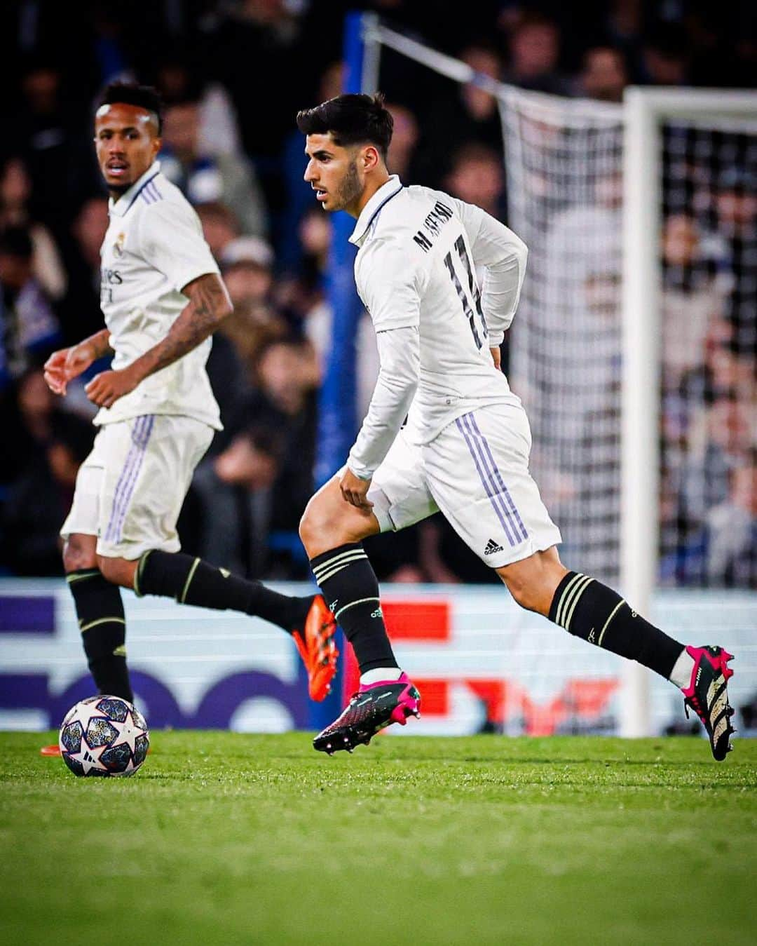 マルコ・アセンシオさんのインスタグラム写真 - (マルコ・アセンシオInstagram)「Objetivo cumplido! ✅ 💪🏽 Siguiente reto las semifinales! Seguimos ⚔️⚪️ #HalaMadrid #UCL」4月19日 7時20分 - marcoasensio10