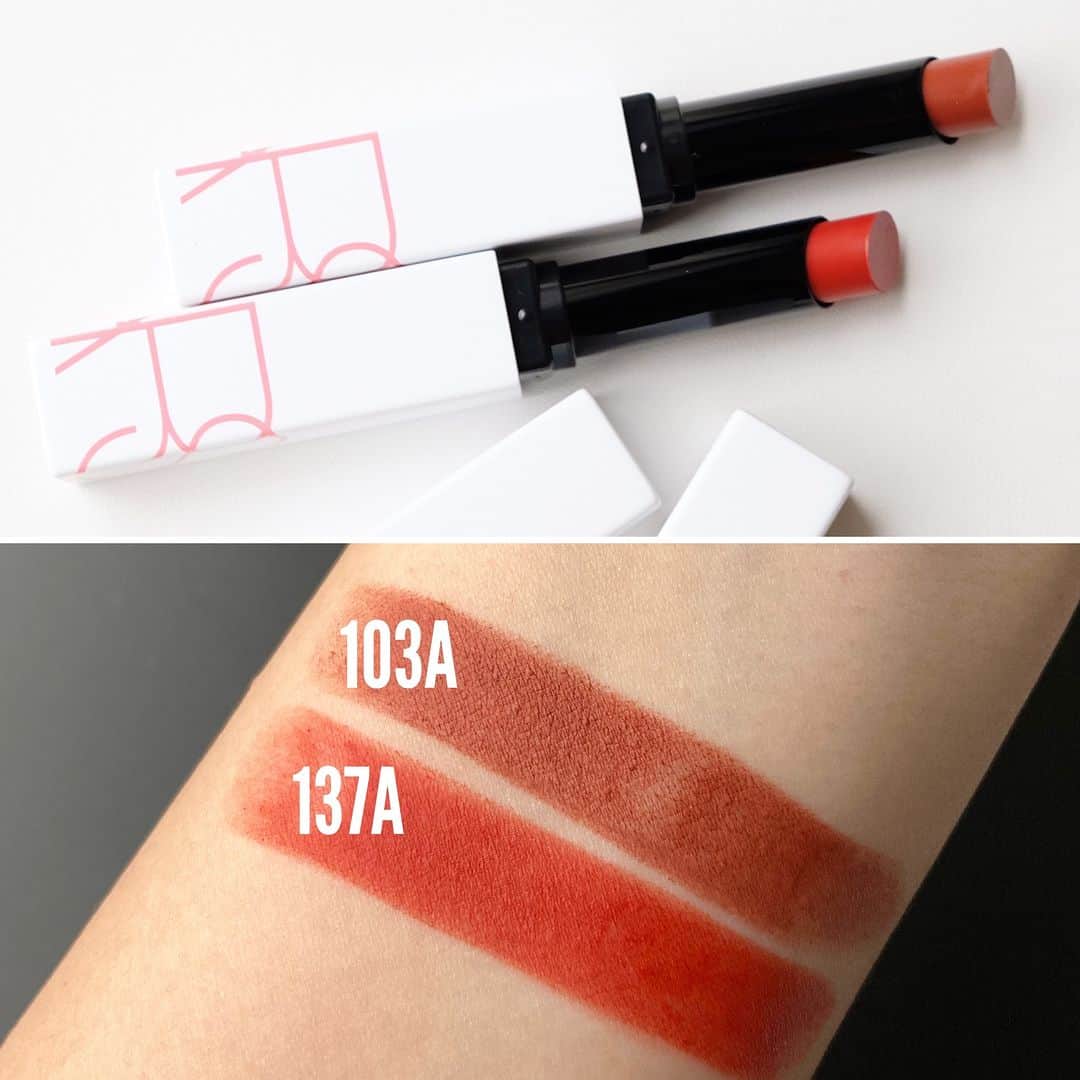 MAQUIA ONLINEさんのインスタグラム写真 - (MAQUIA ONLINEInstagram)「【#NARS】白パケが可愛い🤍アジア限定コレクションが登場🌈  ────────────────────── ■NARS ライトリフレクティングセッティングパウダーセット 03179 ￥6490（税込） ■NARS ライトリフレクティング クワッドアイシャドー 03176 ￥6710（税込） ■NARS ライトリフレクティング ブラッシュ 03178 ￥5060（税込） ■NARS パワーマット リップスティック 103A、137A 各￥4840（税込） 🔖すべて2023年5月19日数量限定発売 ────────────────────── ✍️今回のコレクションはすべて、ピュアホワイトのケースにパステルカラーのNARSロゴをデザインした特別なパッケージ✨大人気“リフ粉”のパフ付きセットをはじめ、クワッドアイシャドーからはゴールドやピンク、コーラルをセットした限定色が。NARSを代表する“ORGASM”のチークも、キラキラと輝く新フォーミュラで登場。肌になじみつつ、血色感とツヤ感を与えてくれるこの仕上がりはさすがです👏そして、なめらかなテクスチャーと大胆なマット発色を叶えるリップからも限定2色が発売されるのでお楽しみに💄 ────────────────────── 💄 #新作コスメ の情報はマキアが早い!! 【@maquia.magazine】👈フォローお願いします🙏 人気ブランドの速報＆スウォッチを投稿中♫ ────────────────────── #マキア #マキアオンライン #美容 #コスメ #コスメ紹介 #narsリフ粉 #リフ粉 #パウダー #フェイスパウダー #ライトリフレクティングセッティングパウダー #アイシャドウ #アイシャドー #アイシャドウパレット #アイパレット #クワッドアイシャドー #リップ #口紅 #マットリップ #チーク #NARSチーク #NARSアイシャドウ  WEB編集ORI」4月19日 7時30分 - maquia.magazine