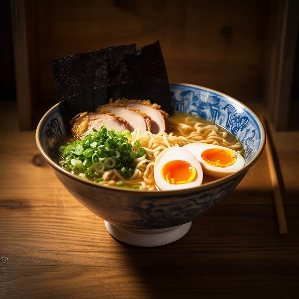 クリス・ハートのインスタグラム：「🍜 "Savor the comforting warmth of a steaming bowl of ramen, nourishing your body and soul with each delicious slurp. 🥢🇯🇵 美味しい一口ごとに体と魂を養う、熱々のラーメンの心地よい温かさを味わいましょう。🥢🇯🇵 #RamenComfort #Relaxation"」