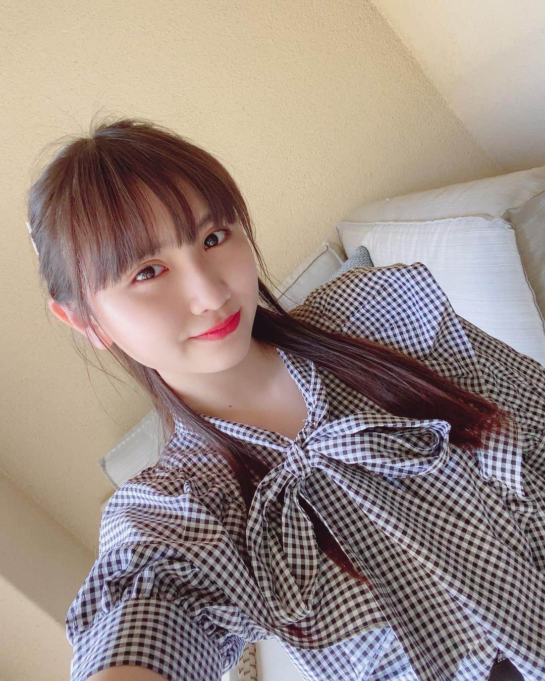 櫻井佑音さんのインスタグラム写真 - (櫻井佑音Instagram)「🎀❤︎  この前INGNIで買った新作のトップス着たよー！ 大きいリボン可愛い🫶🏻🫶🏻」4月19日 8時20分 - yuneyune00