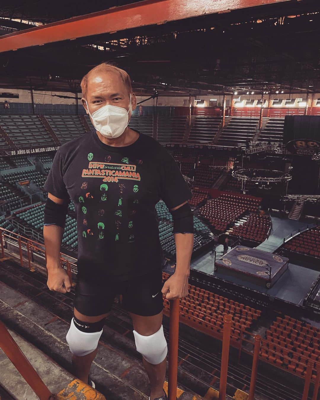 奥村茂雄さんのインスタグラム写真 - (奥村茂雄Instagram)「#cmll #arenamexico #entrenamiento #okumura #tifondeosaka」4月19日 8時56分 - okumuracmll