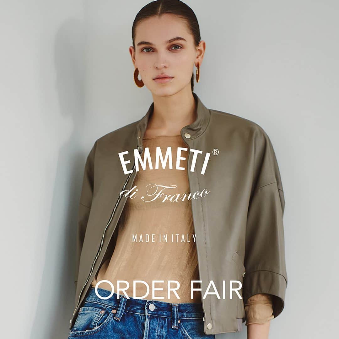 エリオポールのインスタグラム：「EMMETI ORDER FAIR  4.20thu-5.3wed at. 広島 5.11thu-5.21tue at. 札幌  1975年にイタリア、フィレンツェ近郊の町ヴィンチで創業したメイド・イン・イタリーのラグジュアリーアウターブランド『EMMETI（エンメティ）』  エリオポールでは初となるオーダー会を開催いたします。 ブランドを代表するFAI・PAIGEの2モデルを3種類のレザーと計30色のカラーバリエーションよりオーダーいただけます。通常店頭に並ぶことのない貴重なカラーバリエーションが揃っておりますのでぜひこの機会にご来店ください。  HELIOPOLE 札幌店  011 209 5455  HELIOPOLE 広島店  082 542 7033  @heliopole_official  #HELIOPOLE  #エリオポール @emmeti_official @emmeti_women #EMMETI」