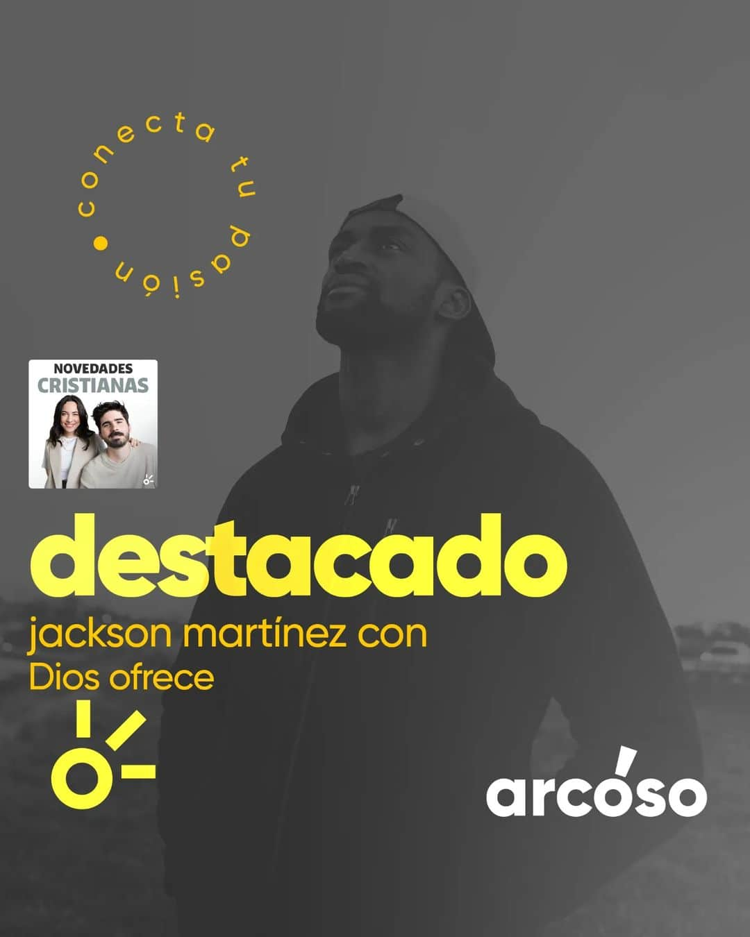 ジャクソン・マルティネスのインスタグラム：「🙌🎵 ¡Uno más! 🔥 Celebramos el destacado de Jackson Martinez en la #Playlist Novedades Cristianas de @claromusicaco con su último sencillo "Dios Ofrece". 🎉🎧 ¡Conectate con su música y la pasión de un mensaje de fe y esperanza! 💫」