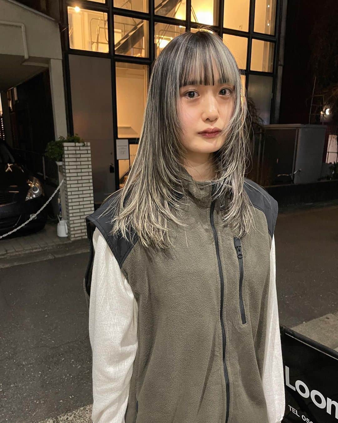 カワシリアツシのインスタグラム：「contrast🐉 slicing bleach⚡️」