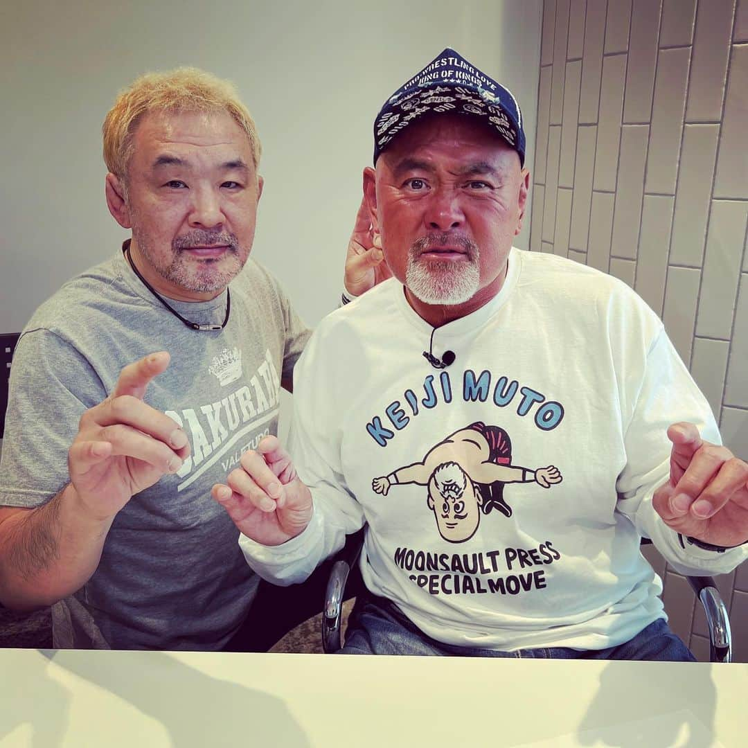 saku39shopさんのインスタグラム写真 - (saku39shopInstagram)「. 【Mr.Keiji Muto(610)】 . 武藤さんと歳食ってからの生き方について対談しました。 今度練習お願いします！ . #桜庭和志 #武藤敬司 さん #対談」4月19日 20時31分 - saku39ks