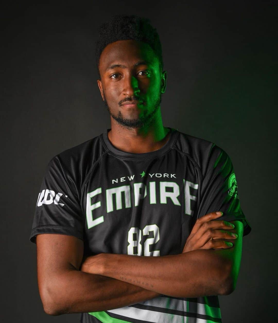 マーケス・ブラウンリーのインスタグラム：「Year 10 as a Pro Year 17 playing ultimate  SWIPE for our schedule to see when we’re in your city this season! @empireultimate Photo by @avocebehindthelens 📸」