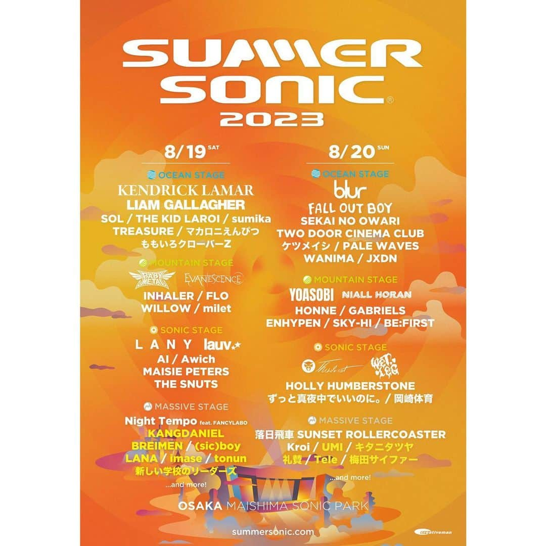 ワーナーミュージック・ジャパンさんのインスタグラム写真 - (ワーナーミュージック・ジャパンInstagram)「#カンダニエル   SUMMER SONIC 2023に初出演決定🔥  📍8/19(土) MASSIVE STAGE (大阪) 📍8/20(日) PACIFIC STAGE (東京)  @summersonic_official  @konnect_kangdaniel   #サマソニ  #summersonic  #KANGDANIEL」4月19日 13時14分 - warnermusic_jp