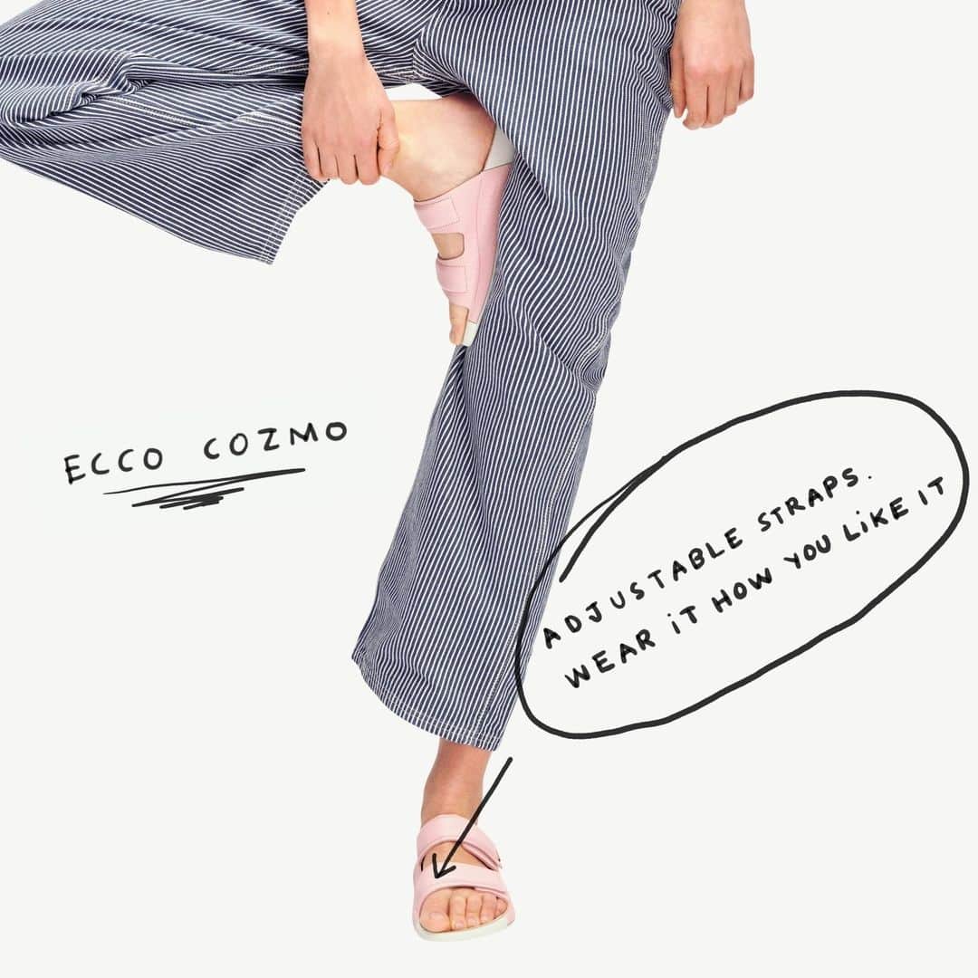 エコーさんのインスタグラム写真 - (エコーInstagram)「ECCO COZMO 60 SLIDE SANDALS. Engineered for all day comfort.」4月19日 14時00分 - ecco