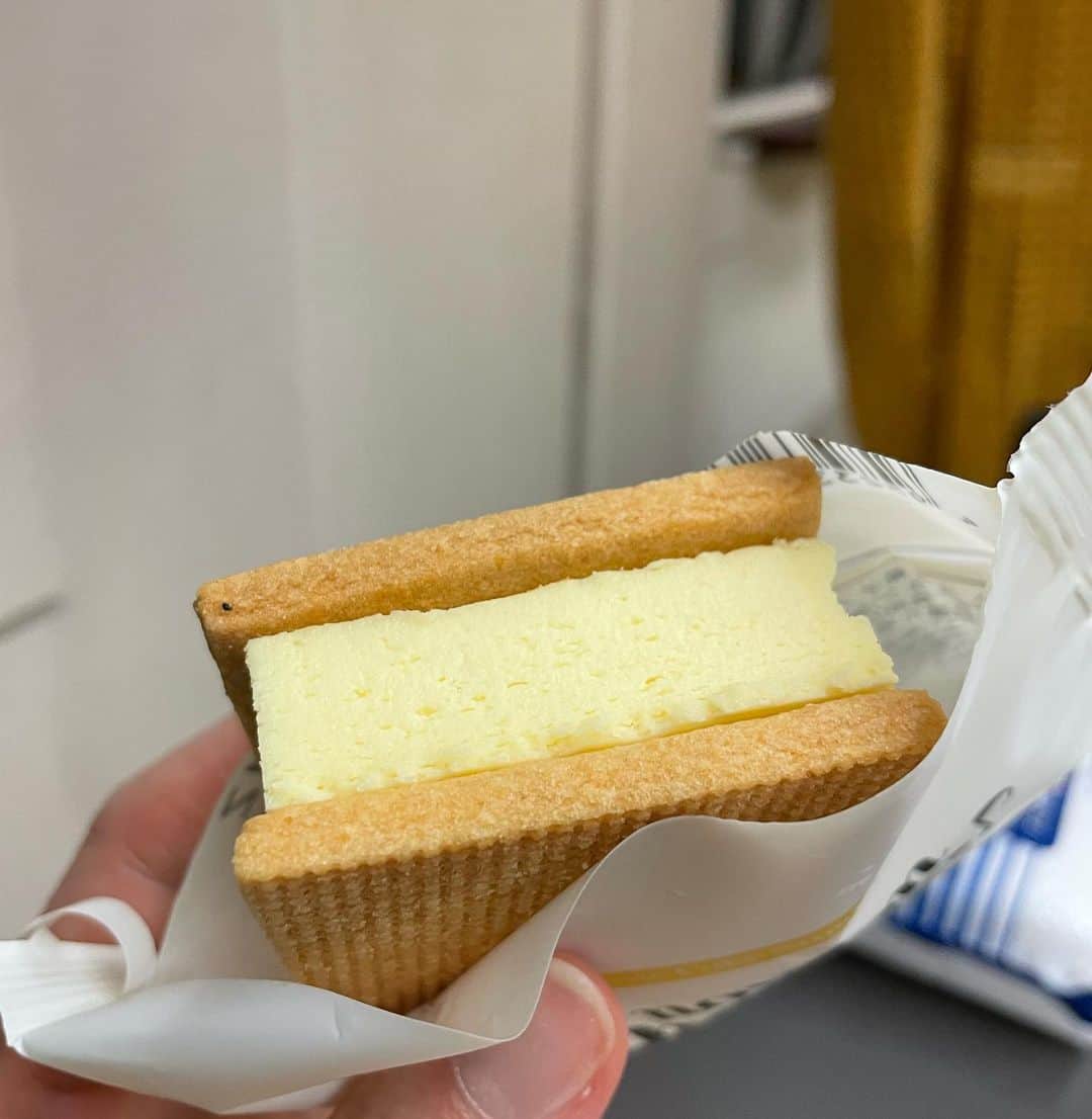 中島静佳さんのインスタグラム写真 - (中島静佳Instagram)「はやぶさ、こまち、 どちらに乗りますか？？ いつも迷っちゃいます笑  仕事で東北に向かっています。  東京駅で旅のお供にチーズのお菓子を買ったら、レモンの風味が利いたチーズがサクサク生地に挟まれていて私好みでした♪  さぁ、お仕事頑張ろう😊  そうそう、一枚目の写真だと口紅がマスクに付いたのかな？？と思ったのですが 見てみたら違って、実際には大丈夫で、 透けて映ったの？？不思議？！？！？！  #はやぶさこまち #今日はこまち#東北仕事」4月19日 14時37分 - shizuka617nakajima