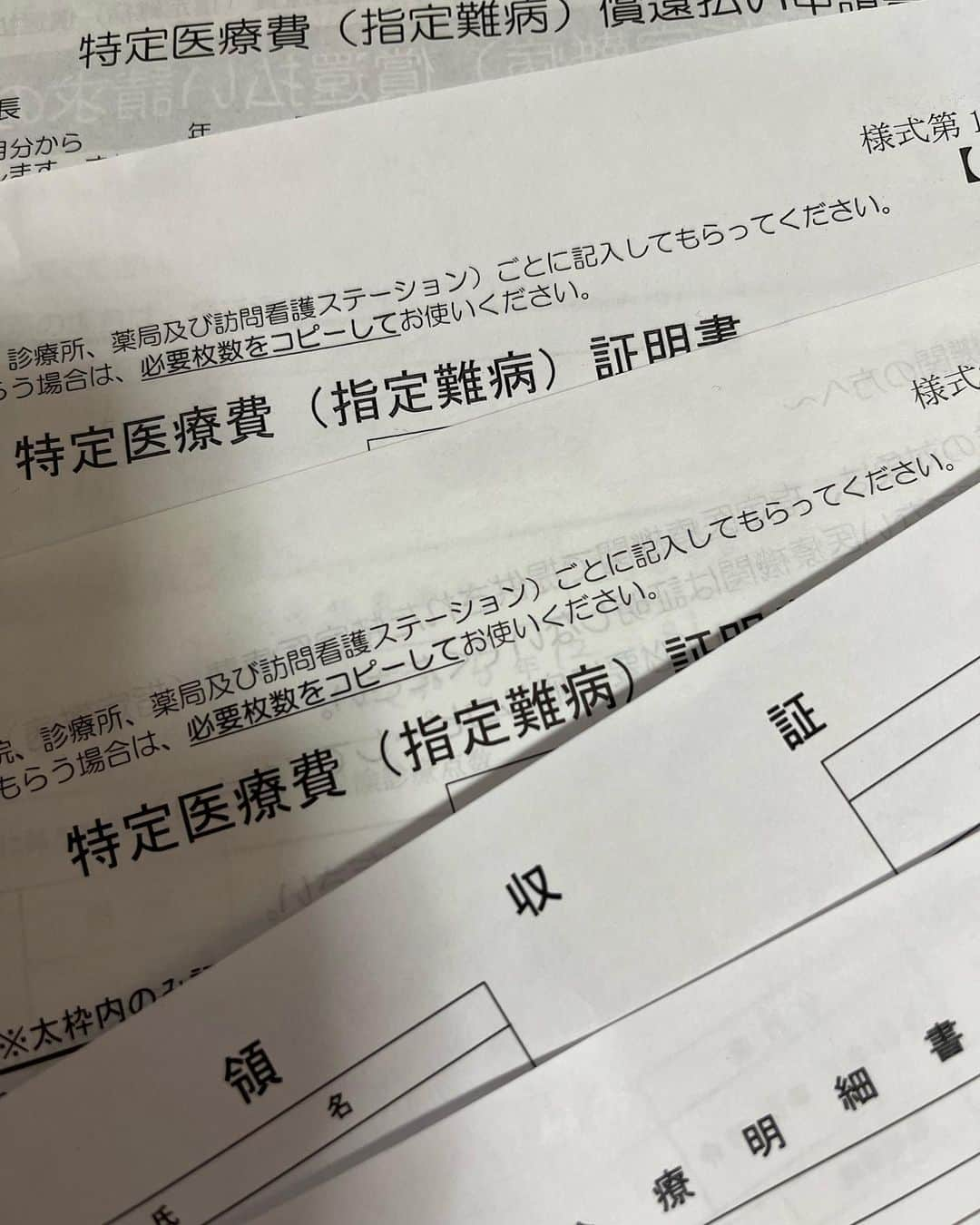 ムッシュピエールのインスタグラム：「医療費の過払金の還付申請と蛍光灯を捨てるために区役所へ。そしたら申請は郵送してくれとな。特定医療費の登録申請は区役所なのに還付申請は別の場所やて。むむむ。  サブの用事だけ済ませて帰るざます。」