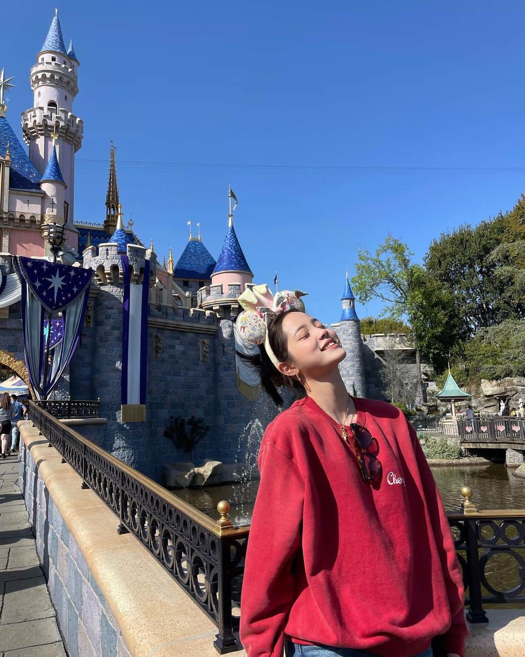 Nanaさんのインスタグラム写真 - (NanaInstagram)「+♡ ♡ LA DISNEY’ 🐕˚ ༘ 🐭‎⸝⸝⸝ 🍪 ♥️」4月19日 16時09分 - nanaouyang