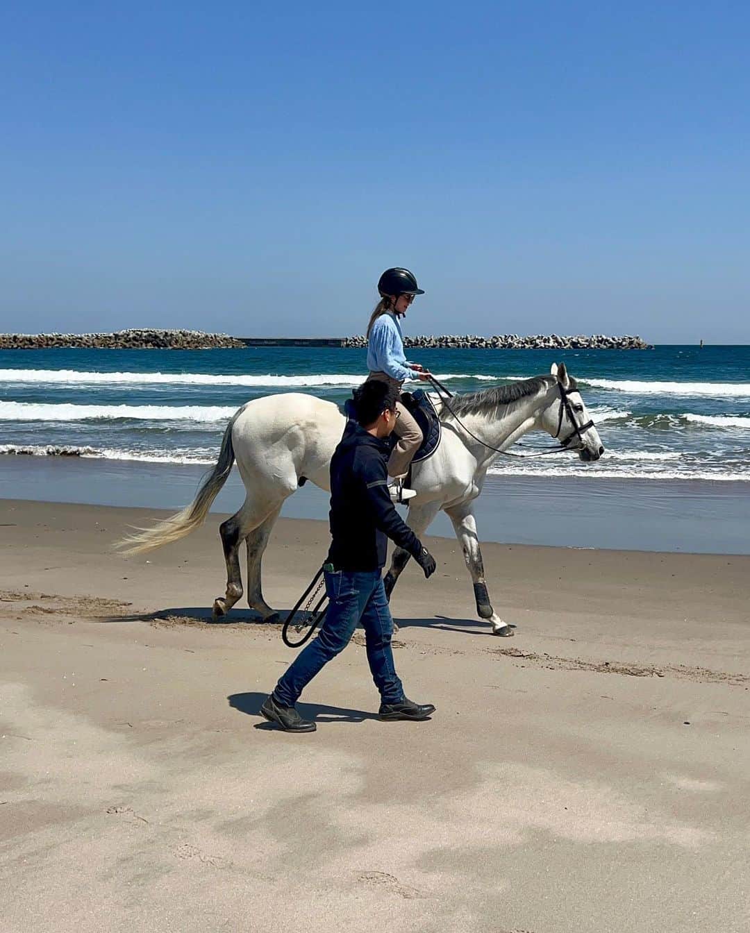 Rediscover Fukushimaさんのインスタグラム写真 - (Rediscover FukushimaInstagram)「Fancy riding a horse along the beach in Japan? 🐎🌊☀️  You’ve probably seen images of samurai warriors riding horses, but nowadays it is rare to see horses anywhere in Japan. 🤔  Certain places, such as the Soma region in the coastal area of Fukushima, have continued the tradition of living alongside horses. 🐴  Today we were live on Facebook while horseback riding in Minamisoma City with Horse Value! You can watch our livestream on our Facebook profile. 🥰  Horse Value is a local business named after the healthy life values of living alongside horses. 🙌   They offer horseback riding experiences along the coast or through the forest for horseback riders of any level and experience!  Check out our stories for more information, and don’t hesitate to send us a message if you’re interested in trying this experience!  #visitfukushima #minamisoma #soma #horsebackriding #horses #japan #japantravel #japantrip #tohokutrip #tohoku #tohokutravel #japanese #japaneseculture #visitjapanjp #visitjapanus #visitjapanca #beautifuljapan #jrpasstohoku #fukushima #horsevalue #horseriding #horseridinginjapan #japanexperiences #japantours #fukushimatours #horsesinjapan #horsesofinstagram」4月19日 16時10分 - rediscoverfukushima
