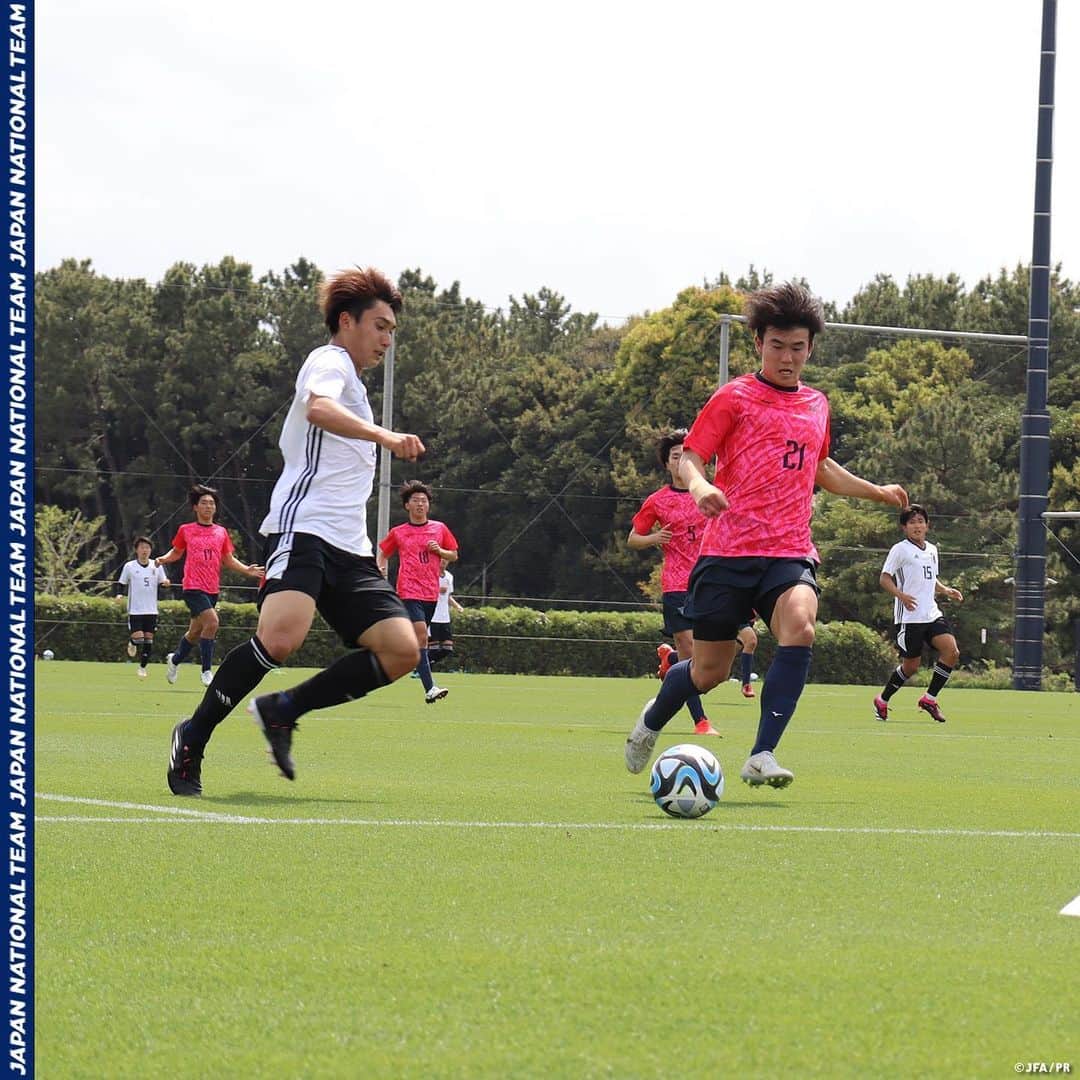 日本サッカー協会さんのインスタグラム写真 - (日本サッカー協会Instagram)「. 🔹#U20日本代表 候補🔹 【Training Report✍️】  4.17(月)〜18(火)の2日間で、『FIFA U-20 #ワールドカップ 2023』に向けてショートキャンプを実施⚽️  2日目には関東大学選抜チームとのトレーニングマッチを行い3-0で勝利しました✨  詳しいレポートはプロフィールのJFA公式サイト『JFA.jp』から✍️  #夢への勇気を #jfa #daihyo #サッカー日本代表 #サッカー #soccer #football #⚽」4月19日 16時22分 - japanfootballassociation