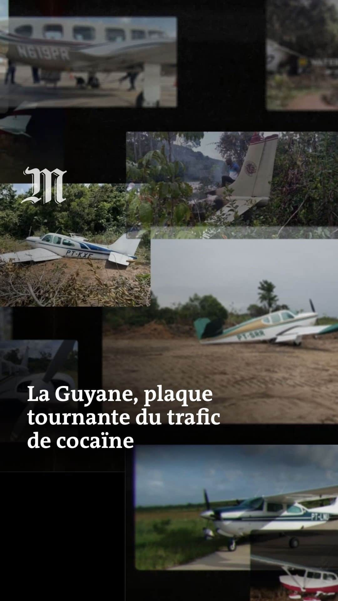 ルモンドのインスタグラム：「« Le Monde » a enquêté sur les origines et le fonctionnement du trafic de la cocaïne dite « guyanaise », dont les saisies ont été multipliées par seize en huit ans. Elle alimente désormais environ 20 % du marché métropolitain. - #cocaine #traficdedrogue #traficdecocaine #guyane」