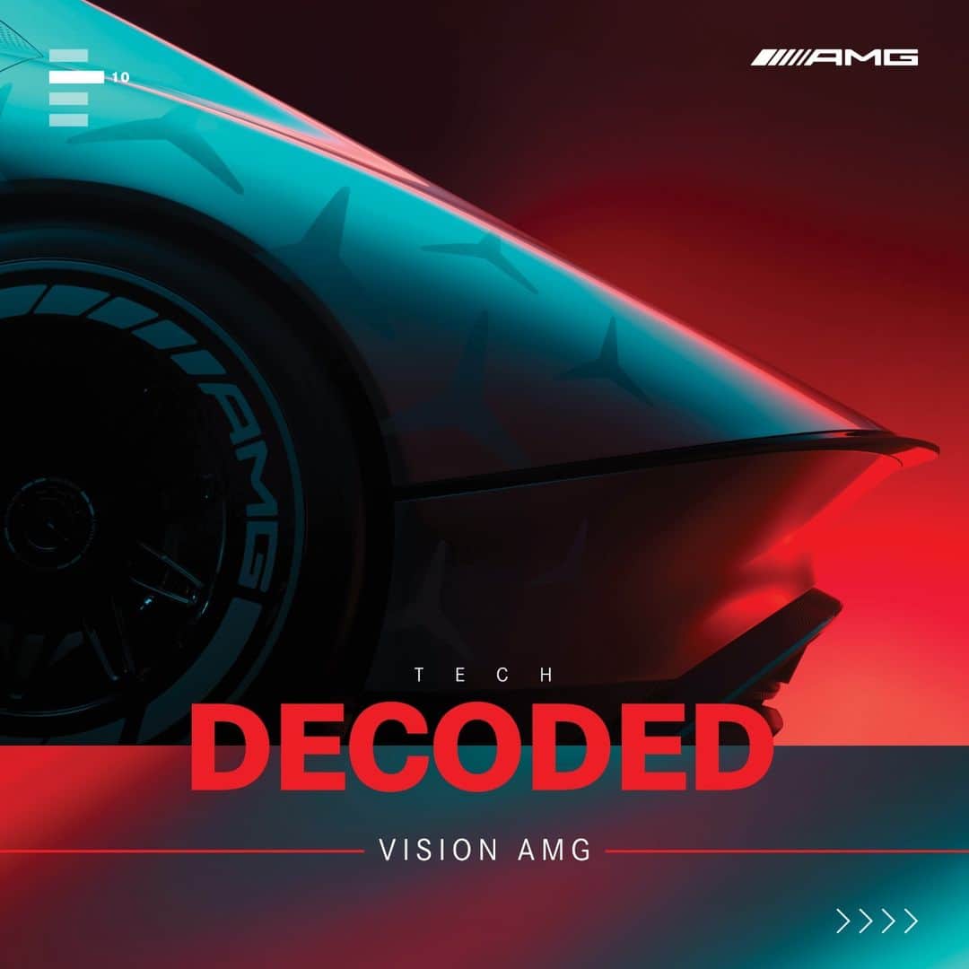 Mercedes AMGのインスタグラム：「A breath-taking glimpse of the all-electric future of Mercedes-AMG.​  The Vision AMG is a stunning representation of the transformative technology being developed within Affalterbach. From the revolutionary drivetrain to the dedicated AMG.EA platform that will carve the way for all electric performance models.​  This visionary show car is a culmination of the duality of the Mercedes-AMG brand’s design language – beauty and the extraordinary. With its contrasting modern surfacing and radical proportions that reinforce the impression of a monolithic sculpture, the Vision AMG showcases the next step in design, paving the way and pushing for the future of driving performance.   Fasten your seatbelts, the future is here. ​  #MercedesAMG #AMG #TechDecoded #VisionAMG #ElectricPerformance」