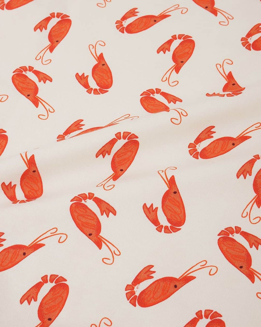 marbleSUD(マーブルシュッド) のインスタグラム：「海老！エビ！えびっ🦐ユニークなモチーフ使いはインポートアイテムならでは。 スペインのブランド「COMPANIA FANTASTICA(カンパニアファンタスティカ)」より、春夏の新作が届きました。」