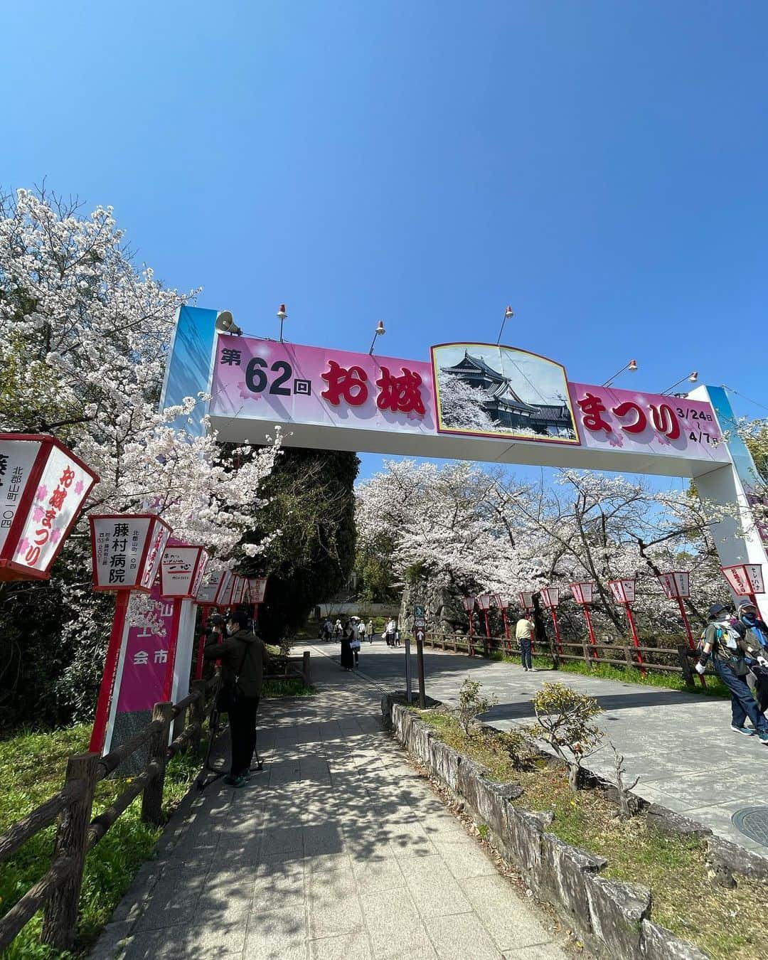 海江田麻貴さんのインスタグラム写真 - (海江田麻貴Instagram)「ㅤㅤㅤㅤㅤ  ㅤㅤㅤㅤㅤ #sakura🌸  #2023春  ㅤㅤㅤㅤㅤ 満開、夜桜、桜吹雪、葉桜まで、☘️ 今年はお仕事で色んな桜を見られて幸せすぎました🌸🤍  ㅤㅤㅤㅤㅤ 散り際の桜の美しさに気づいた2023春ですた🥹🌸✨  ㅤㅤㅤㅤㅤ  ㅤㅤㅤㅤㅤ  #大和郡山 #大和郡山市 #大和郡山お城まつり #お城まつり #桜スポット #桜満開 #満開 #cherryblossom #cherryblossoms #花見 #リポーター #タレント #japanesegirl #日本女孩」4月19日 17時44分 - _makiii0924_