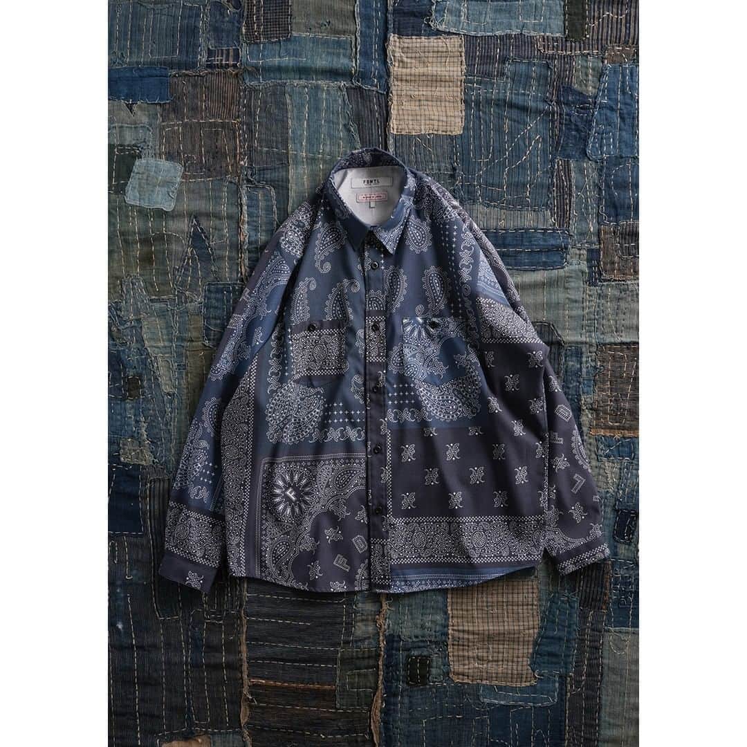 ファンダメンタルアグリーメントラグジュアリーのインスタグラム：「#FDMTL #2023SS collection PRINTED PATCHWORK SHIRT」