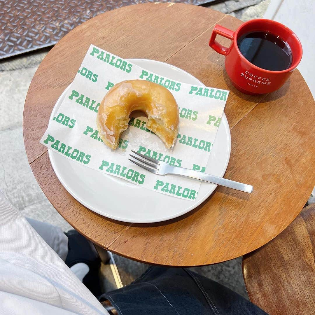 ryokoさんのインスタグラム写真 - (ryokoInstagram)「▪︎  🍩☕️break  .」4月23日 21時00分 - ryo___ka