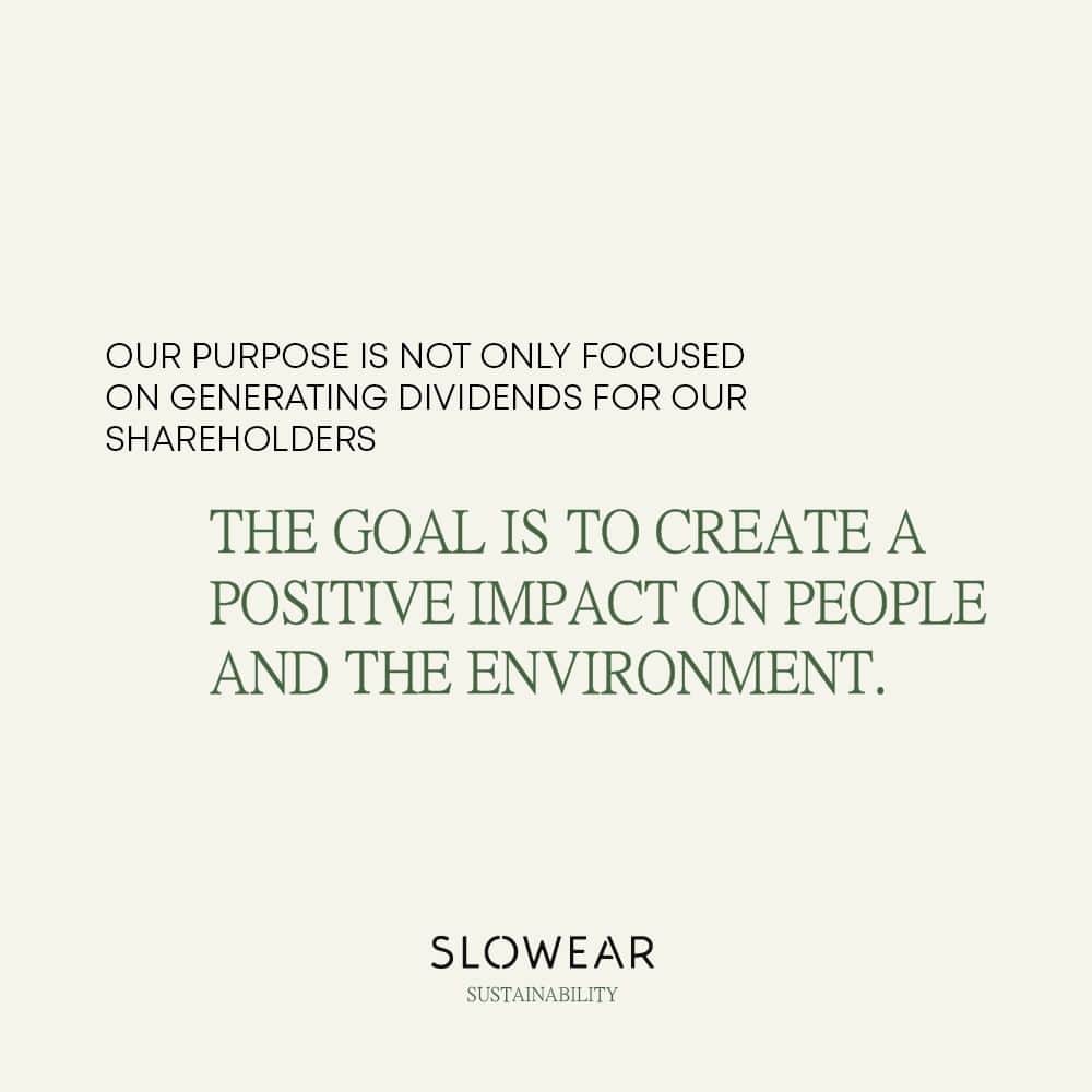 インコテックスさんのインスタグラム写真 - (インコテックスInstagram)「IN 2022 SLOWEAR BECAME A BENEFIT CORPORATION.  The goal is to create with our business a positive impact on people and the environment.   Scroll to the left to find out what our commitment translates into.  #Slowear #durablefashion #SlowearVenezia」4月19日 18時00分 - slowearofficial