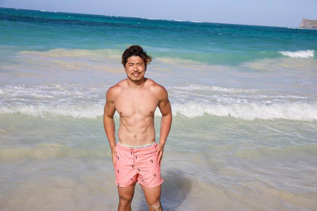 栗原嵩のインスタグラム：「ハワイて人を幸せにするよね。 #ハワイ #hawaii」