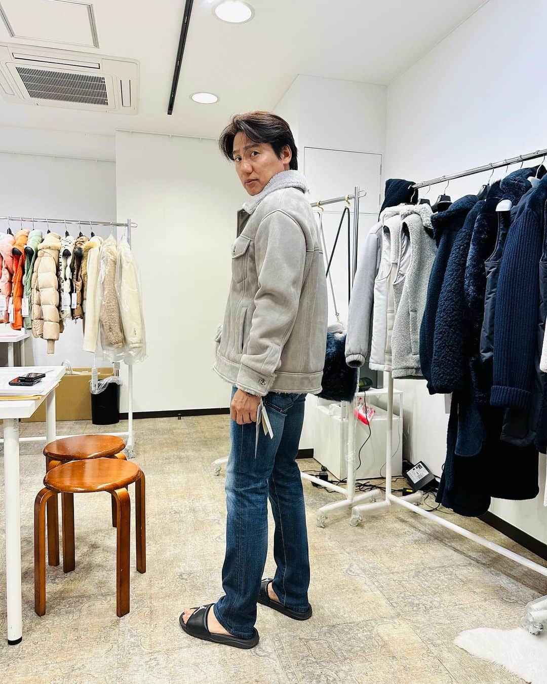 池谷幸雄さんのインスタグラム写真 - (池谷幸雄Instagram)「Lisa Conteの今年の新作をオーダーしてきました‼️ 千春ちゃんよろしく❕🐏 #lisaconte #メンズ #ファッション」4月19日 18時45分 - yukio_iketani