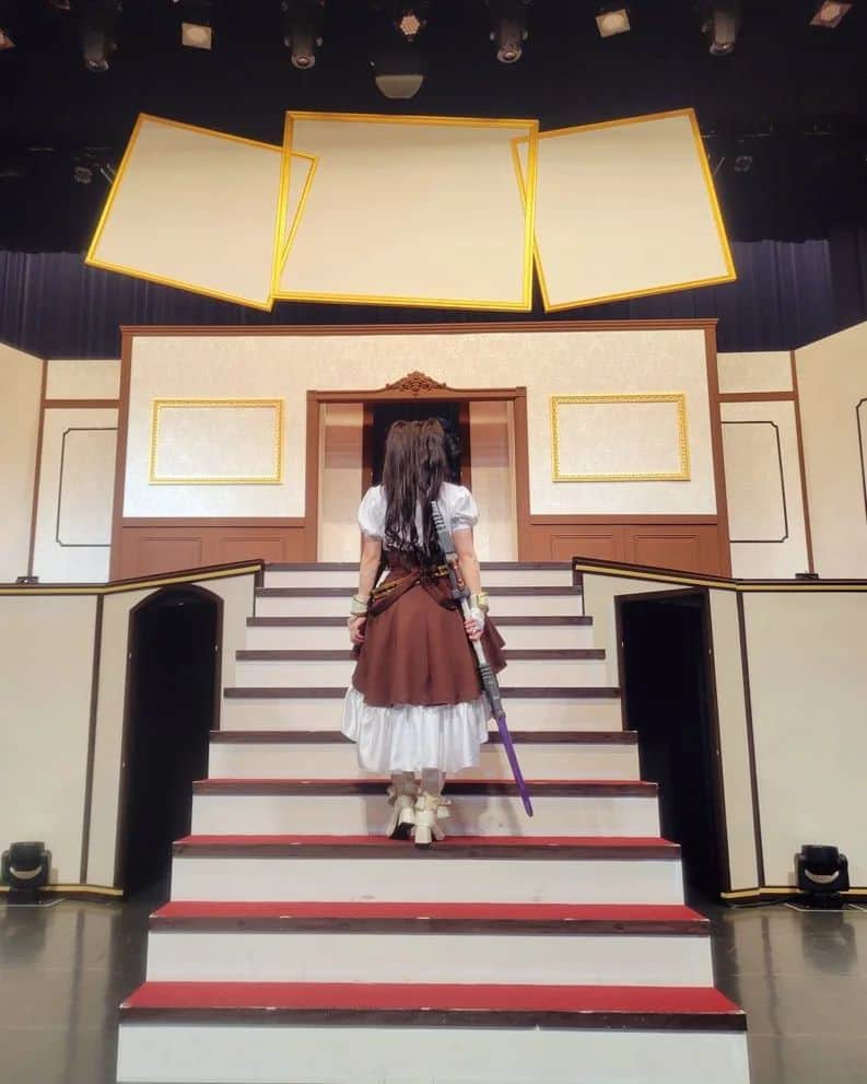 佐々木優佳里のインスタグラム：「幸せ。  沢山の応援ありがとうございました。  #舞台 #アサルトリリィ #イルマ女子  #イルマTGD」