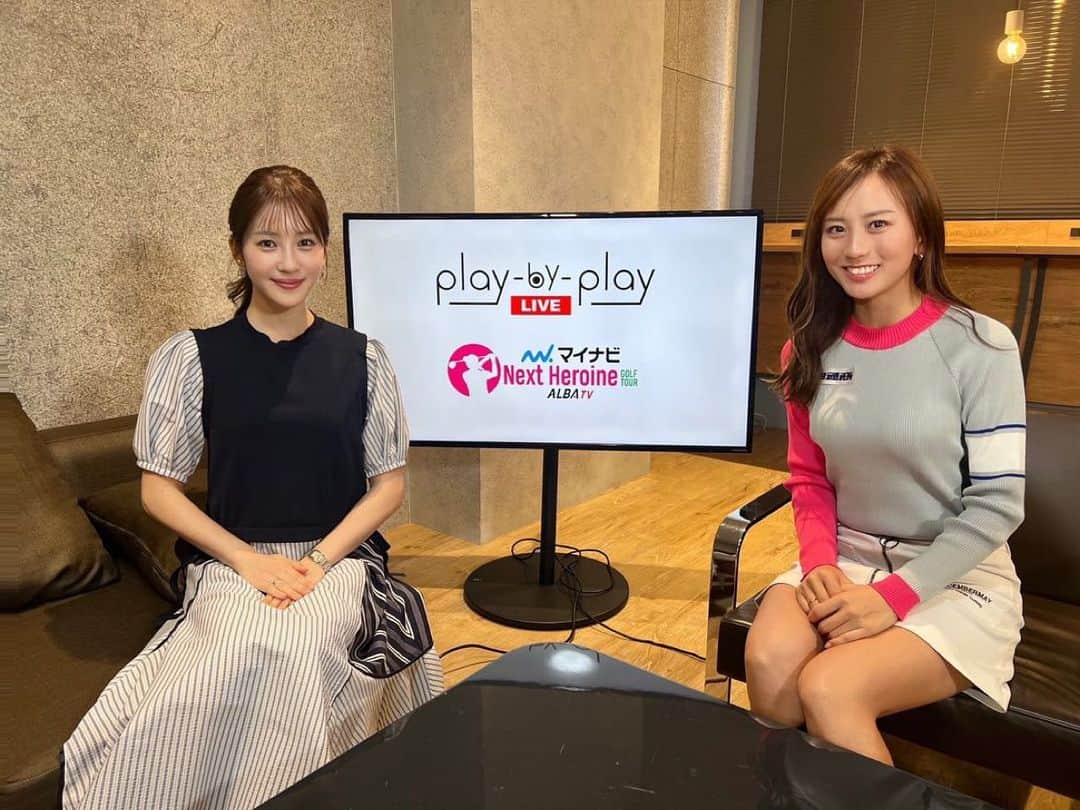 江口紗代のインスタグラム：「.  play-by-play について#YouTube  34ちゃんねる で動画を🆙しました！  ご覧下さい🫨🩵」