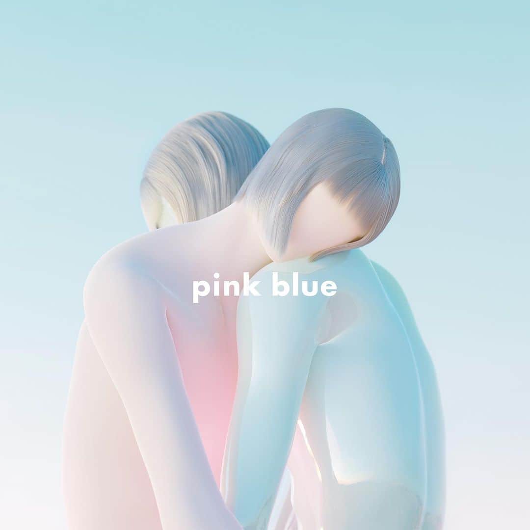 長屋晴子のインスタグラム：「5/17 release「pink blue」🦩🐋  アルバム特設サイトで収録曲も公開されました たのしみにしててﾈ」