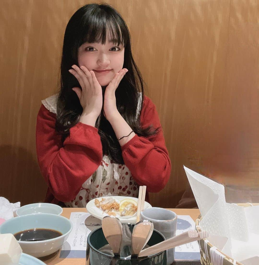 高梨ねねさんのインスタグラム写真 - (高梨ねねInstagram)「久しぶりにふぐ食べたよ🐡 ❤︎ ❤︎ #高梨ねね #タレント #アイドル #モデル #シブサン #シブサンプロジェクト #shibu3 #shibu3project #プラチナムプロダクション」4月19日 20時18分 - nene_takanashi