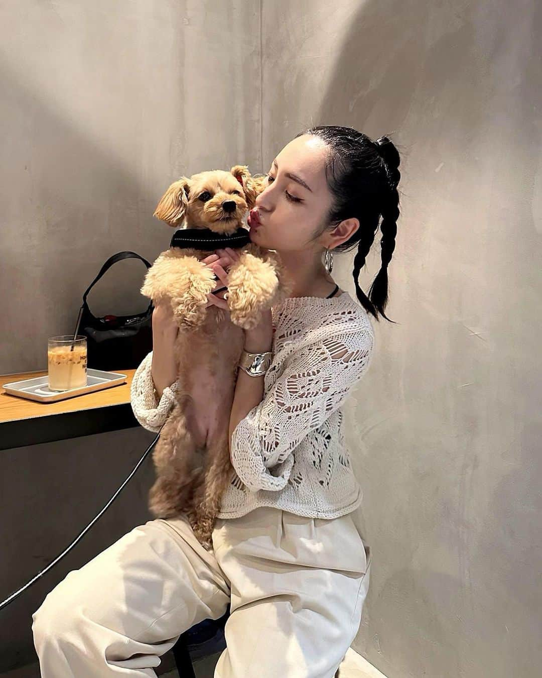 前山奈津巴のインスタグラム：「いつかの休日🐶🫶🏻🫶🏻🫶🏻」