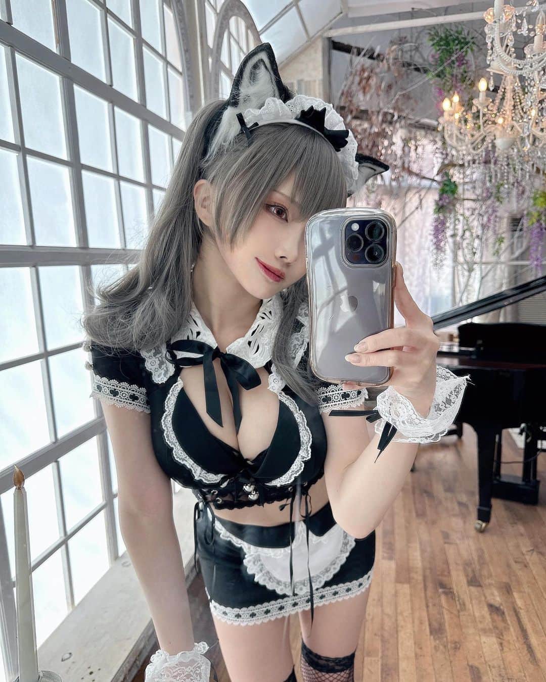 シスルさんのインスタグラム写真 - (シスルInstagram)「なつかないよ  . . . . . . . #cat #maid #twintail #twintails  #cos #cosplay #cosplayer #japanesegirl #코스프레 #角色扮演 #original #originalcharacter  #猫 #メイド #コス #コスプレ #ツインテール」4月20日 7時08分 - sithle011